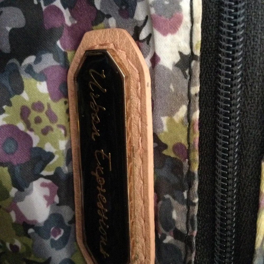 Urban Expressions Certified Vegan Dark Peach Color Snap Clutch Beautiful Bag